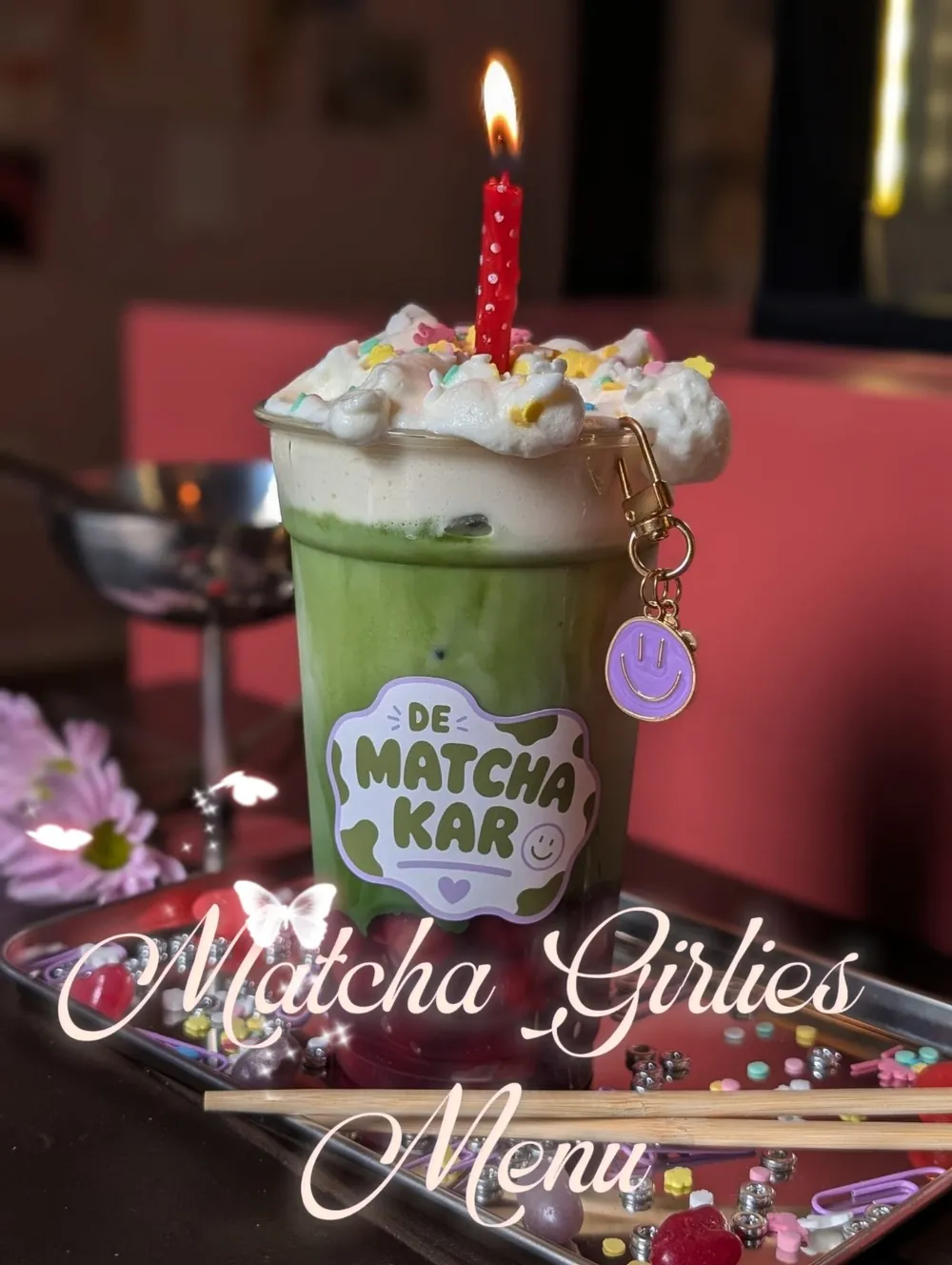 Matcha Girlies Menu — De Matcha Kar
